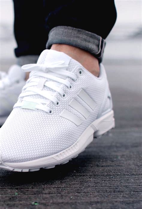 adidas zx flux smooth weiß|zx flux Adidas men.